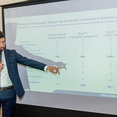 Встреча банковского сообщества с представителями рейтингового агентства АКРА 22 мая 2018 года