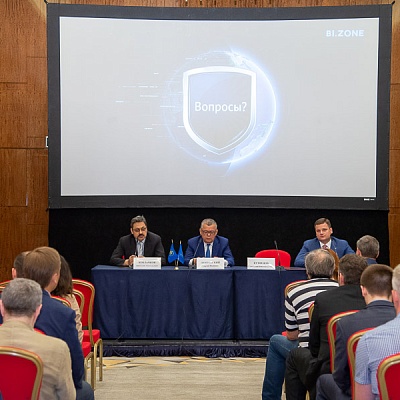 Подписание трехстороннего соглашения о подключении к платформе обмена данными о киберугрозах.